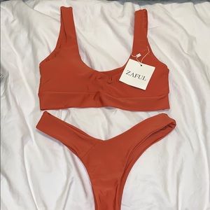 Burnt Orange ZAFUL bikini